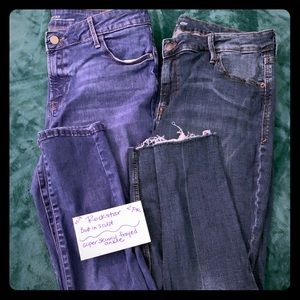 Rockstar skinny jeans (2 pairs!)